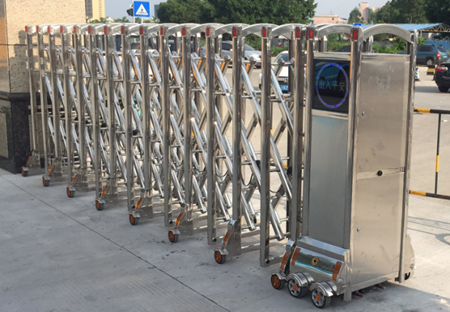 東莞光正實驗學校——道閘系統伸縮門安裝 東莞光正實驗學校——道閘系統伸縮門安裝